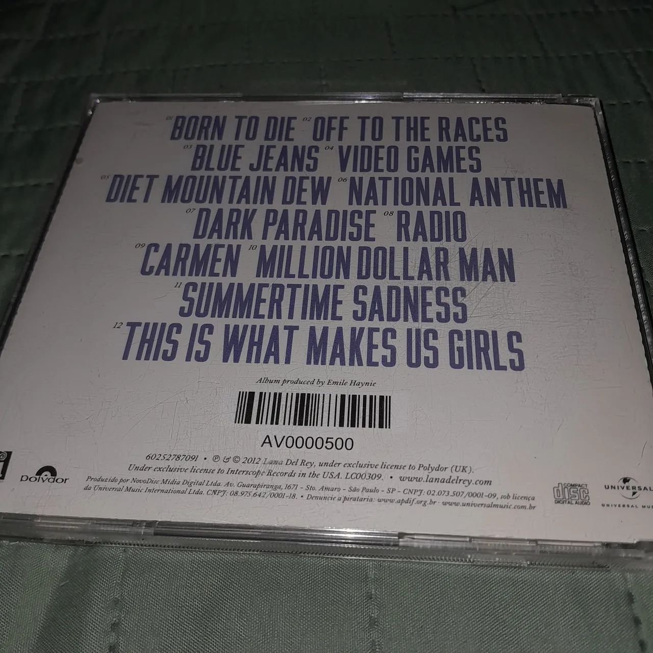 Cd Lana del rey -  born to die - Foto 4