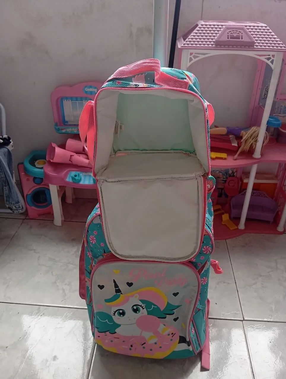 Kit mochila infanto juvenil - Foto 5
