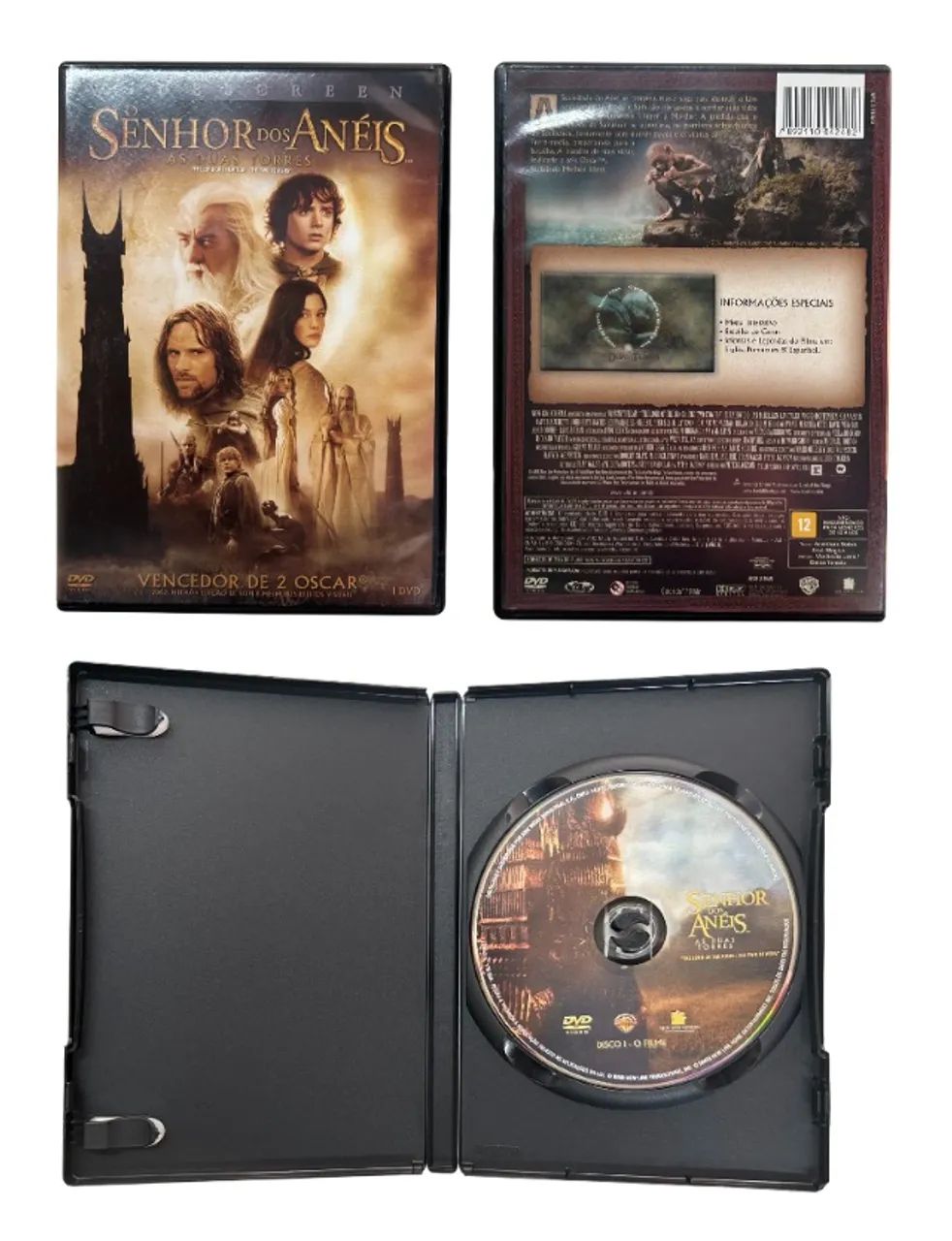 O Senhor Dos Anéis: A Trilogia Do Filme (DVD box) - Foto 5