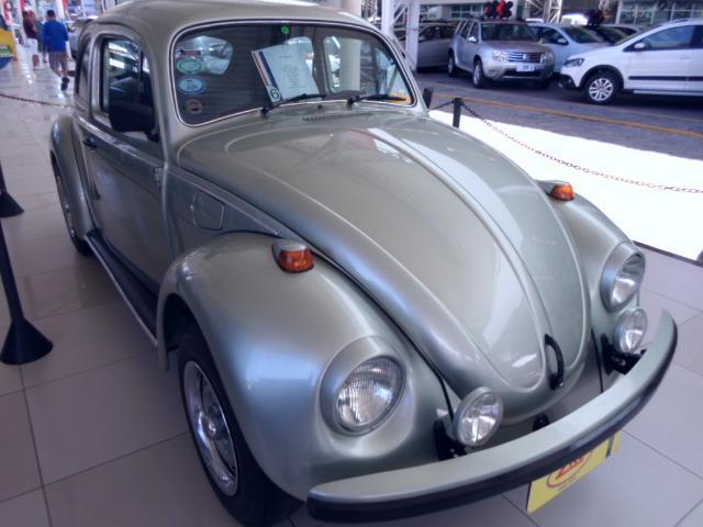 Fusca 1600 serie besouro verde-placa preta - Foto 3