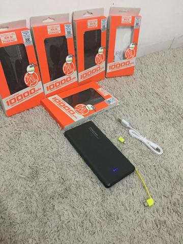 Pineng Original Carregador portatil Power Bank Slim 10000 Mah novo - Foto 2