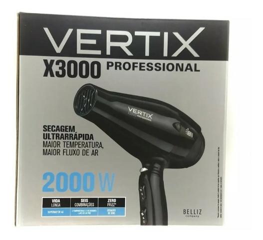 Secador De Cabelo Profissional Vertix X3000 Novo na Caixa!