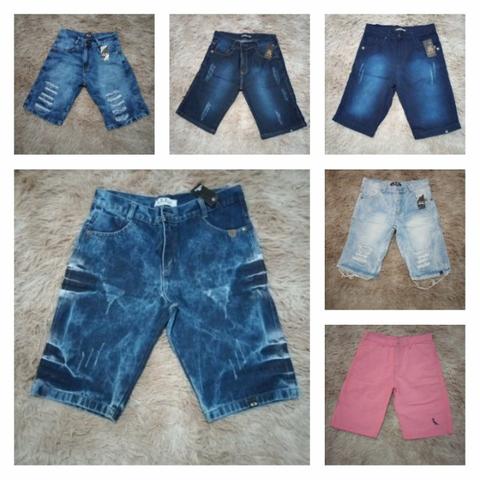 Bermudas e calça jeans