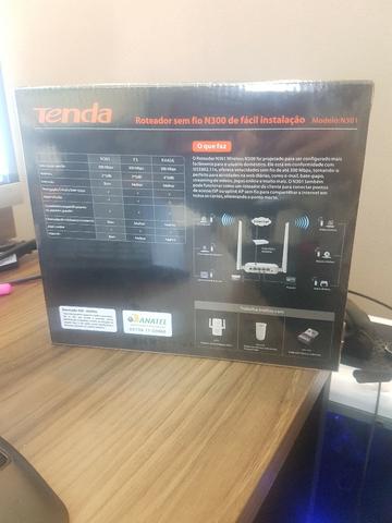 Roteador Wireless 300Mbps 802.11N 2 Antenas Tenda PN N301 - NOVO - Foto 2