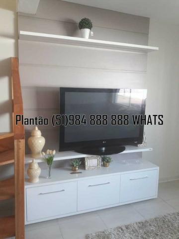 Excelente Sobrados 2 Dormitórios e Pátio Fundos São Vicente Gravataí! - Foto 7