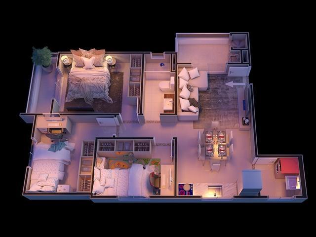 Apartamento à venda com 3 dormitórios em Costa e silva, Joinville cod:8902 - Foto 5