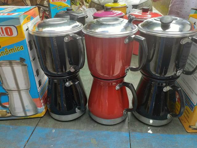 Cafeteira na promoção