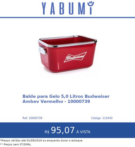 Balde de gelo