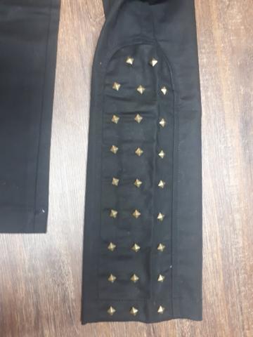 Calça Sarja com detalhes nas pernas - Foto 2