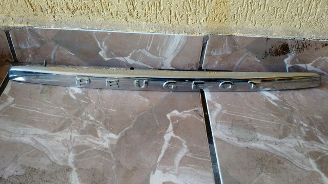 Friso da tampa traseira Peugeot 307 sedan 