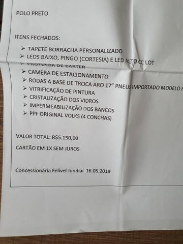 VW Polo 1.6 Manual + pacotes + acessorios 2019/19 - Foto 6