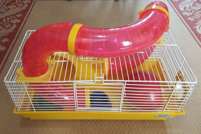 Vendo gaiola para ramster conpleta