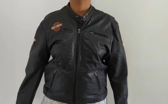 jaqueta couro harley davidson olx
