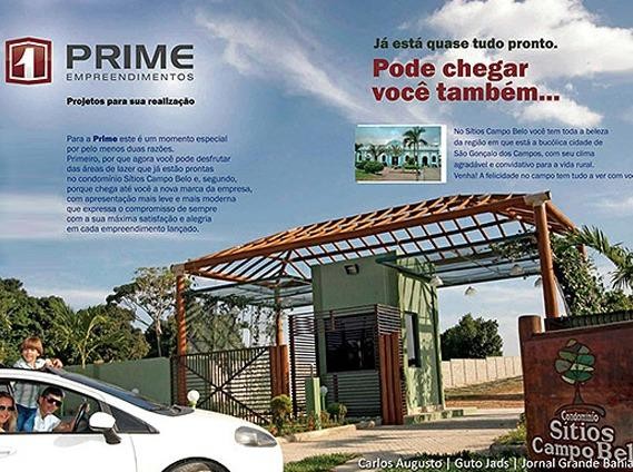 Sítio com 3.000m² em Condomínio Fechado