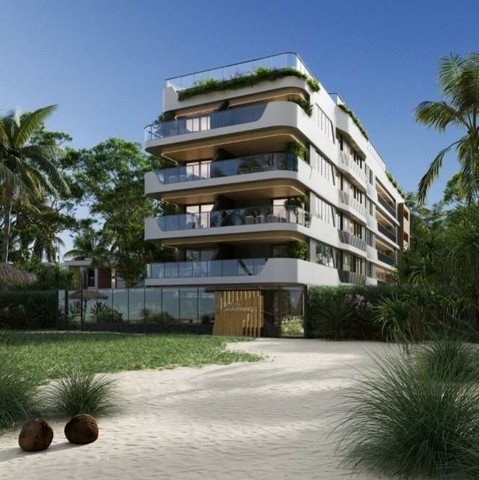 Apartamento a partir de 100 m2 pé na areia em frente a areia vermelha  - Foto 5