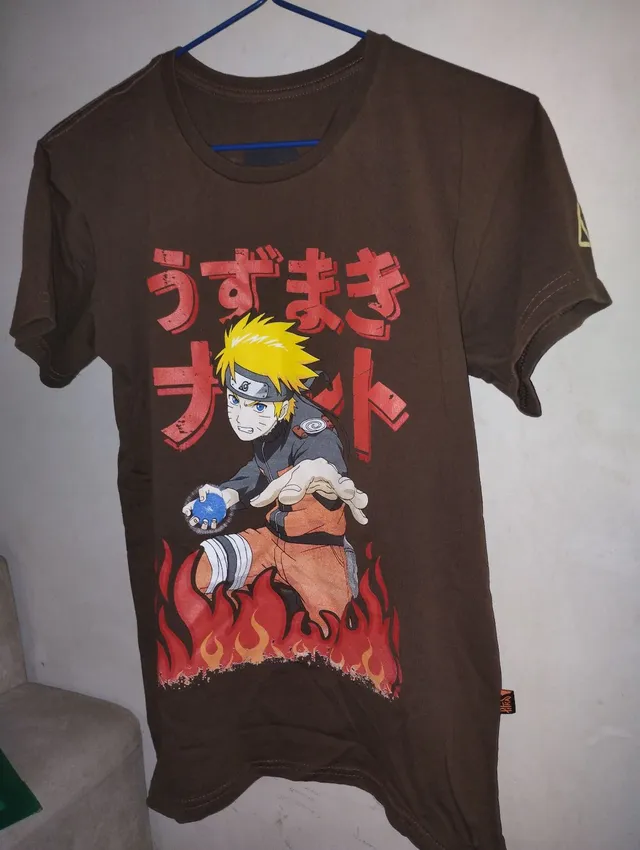 Camiseta infantil Sasuke roxa, Naruto