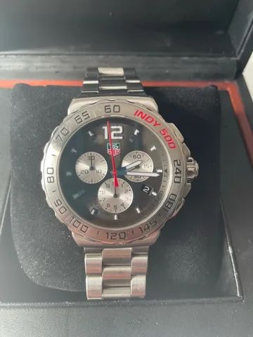 REL GIO TAG HEUER F RMULA 1 INDY 500 CRON GRAFO MASCULINO CAU1113