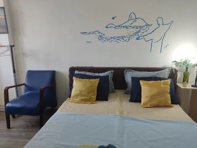 Kitnet mobiliada na Marques de Abrantes - Largo do Machado 