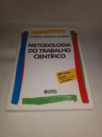 Livro Metodologia do Trabalho Científico Editora Cortez<br>