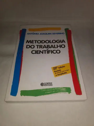 Livro Metodologia do Trabalho Científico Editora Cortez<br>