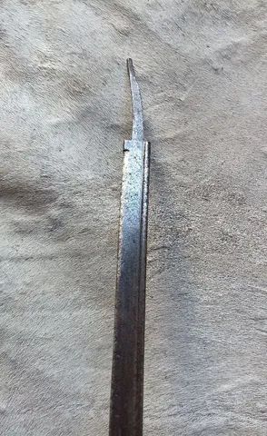 Antiga lâmina de espada 