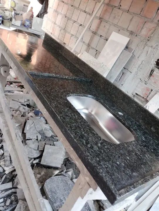 Pia de cozinha de mármore  - Foto 2