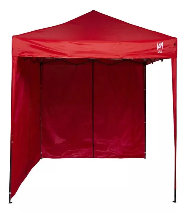 Tenda Gazebo Articulado 2x2 Aluminizado Praia E Campo 2 Paredes - Foto 2