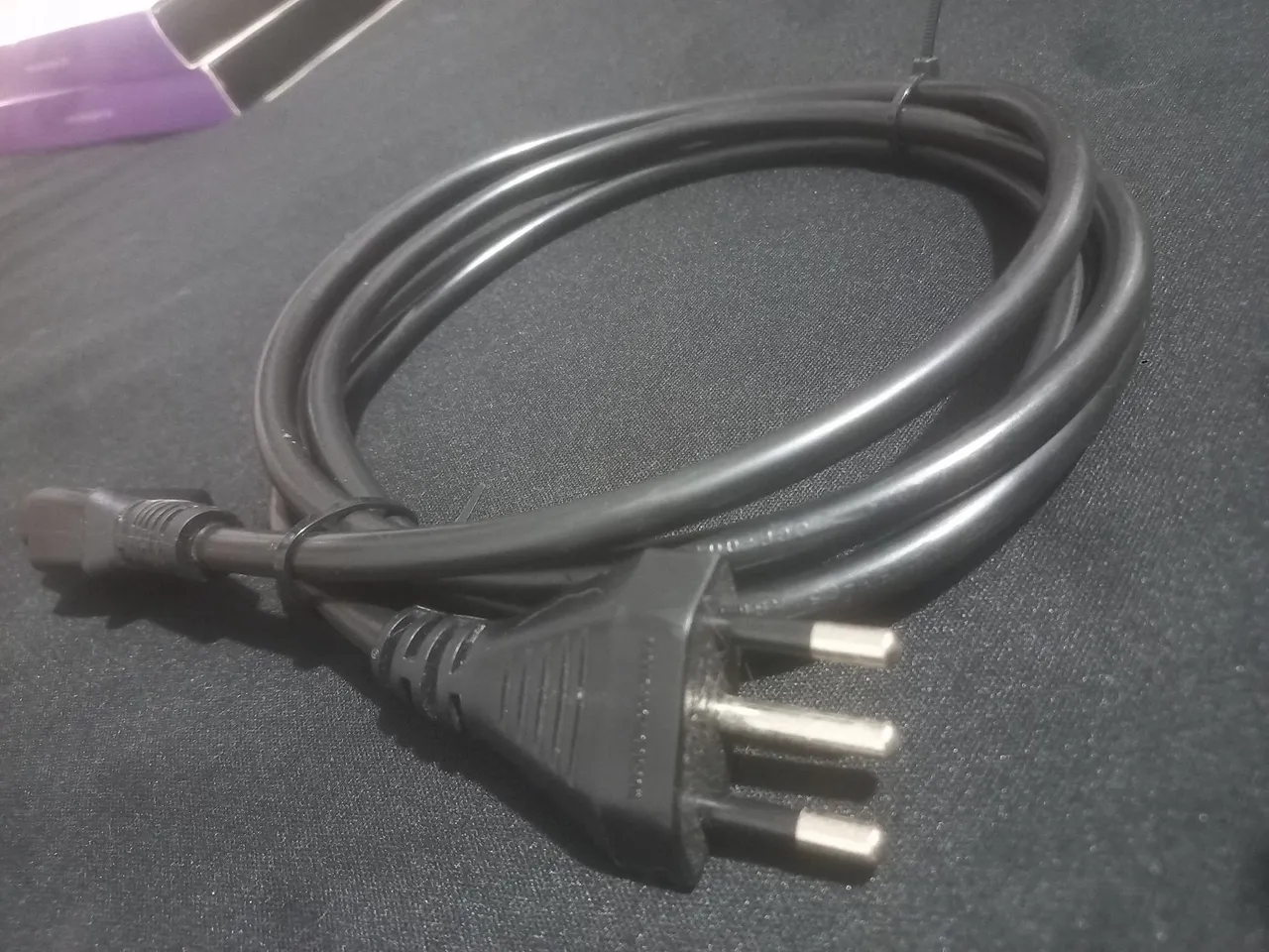 Cabo dr força atx para pc monitor com entrega