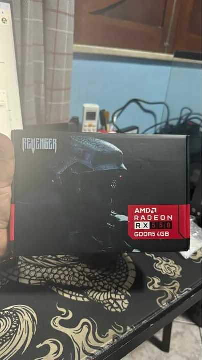 Placa de Vídeo AMD Radeon RX 550 4GB GDDR5