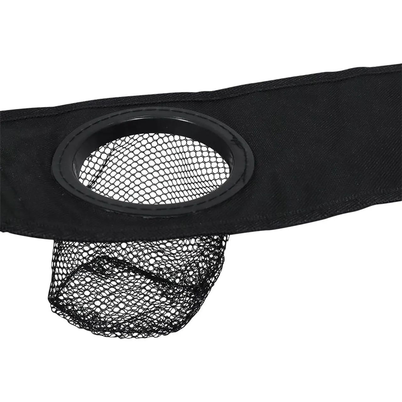 Cadeira de Camping Dobrável Araguaia Confort Max 150Kg Preta Bel (PRONTA ENTREGA) - Foto 4