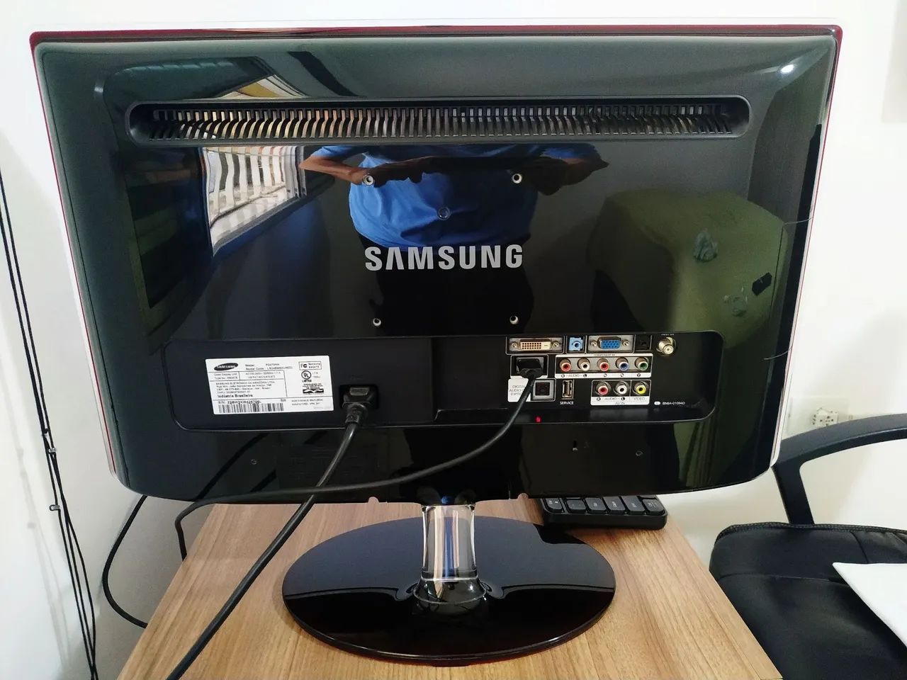 Tv 24 Polegadas Samsung, Hdmi, Tambem É Monitor (não Envio) video no youtube - Foto 2