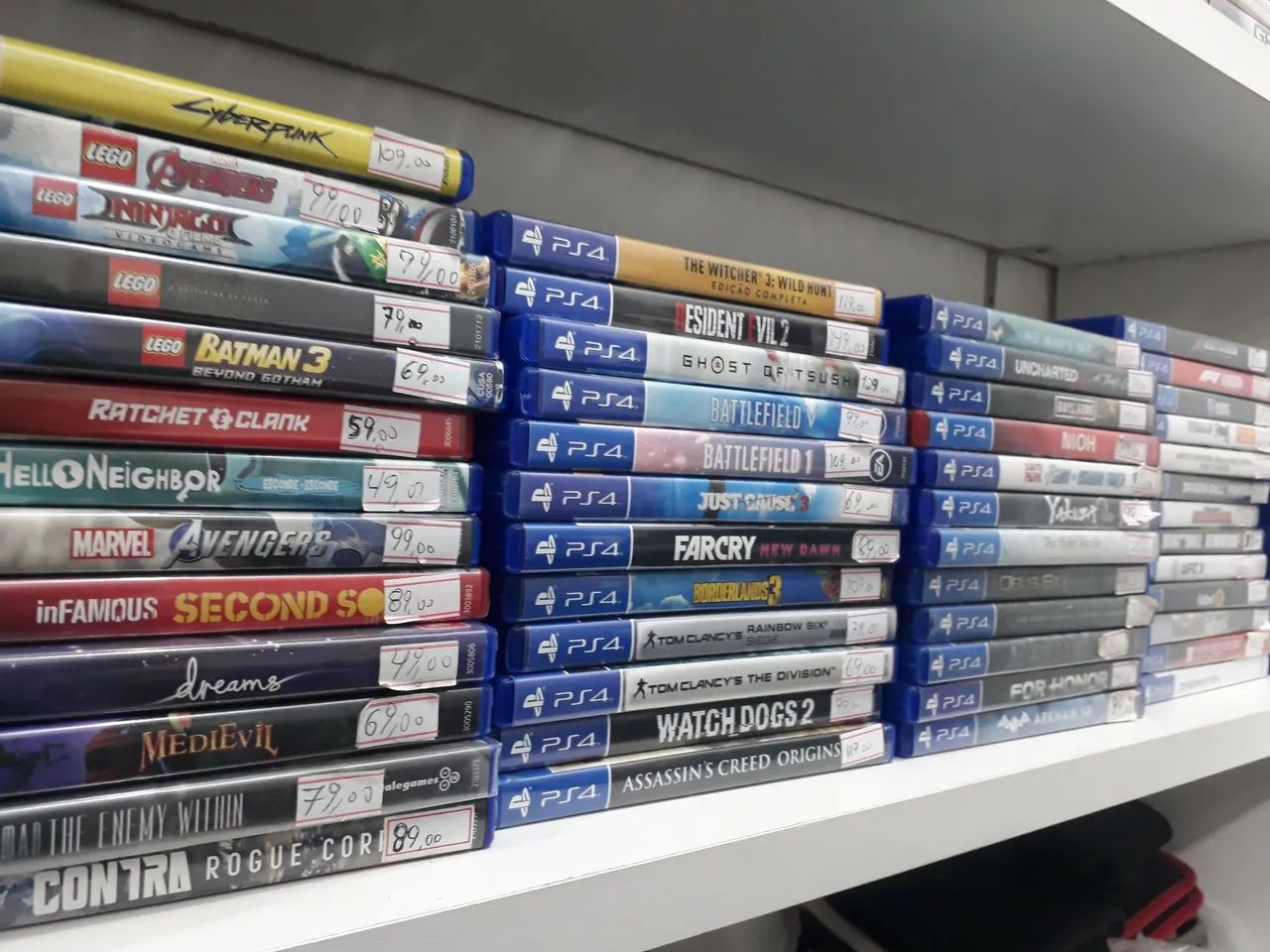 Jogos de ps4 para venda e troca a partir de 