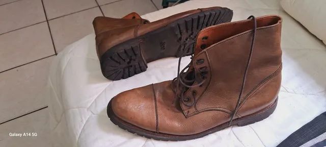 Bota best sale masculina olx