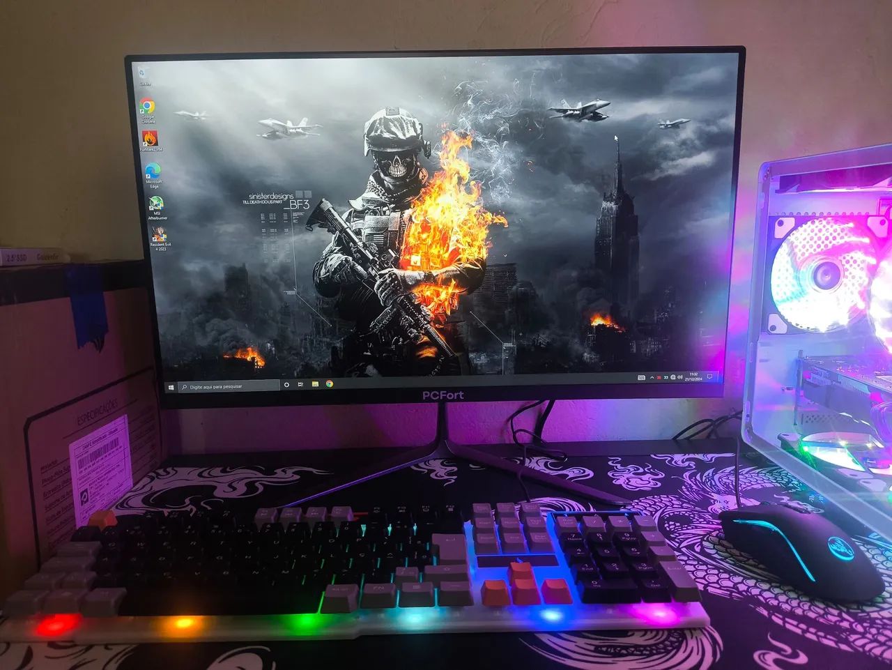 Pc Gamer Completo - 12x de 350 reais nos cartões 