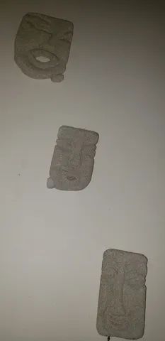 Escultura pedra podes peça maior 60 cent X 23
