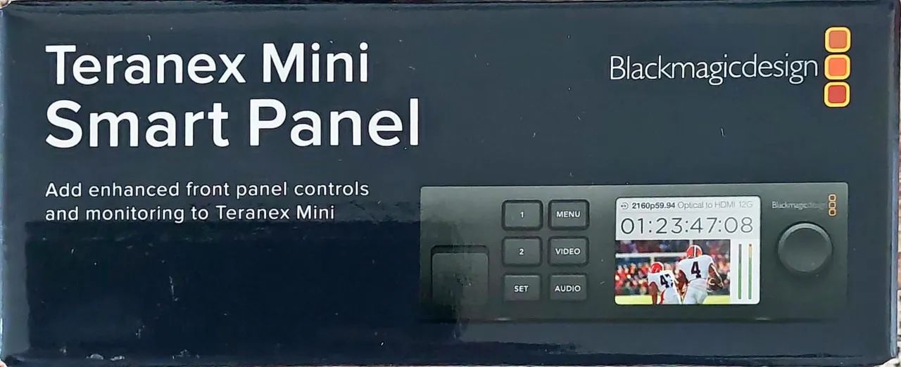 Switcher Blackmagic profissional web presenter sdi e hdmi para streaming + monitor - Foto 3