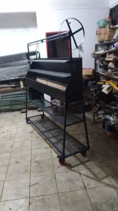 Churrasqueira profissional com Regulagem de Altura da Grelha - Foto 2