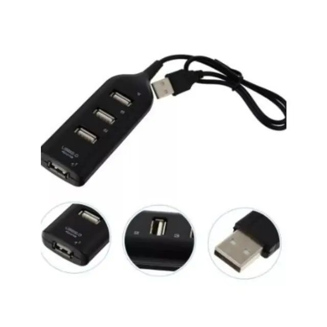 Regua Cabo Hub Usb 2.0 4 Portas Extensão Led Usb Pc