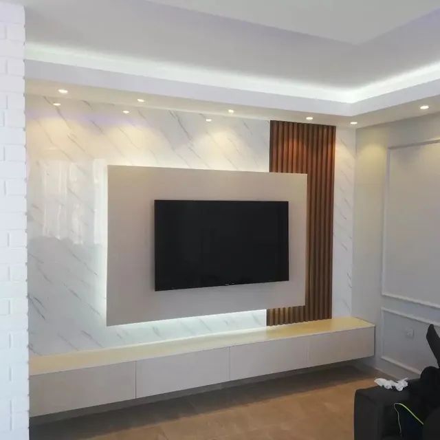 Painel para sala -  Projeto 3D grátis!!!  - Foto 4