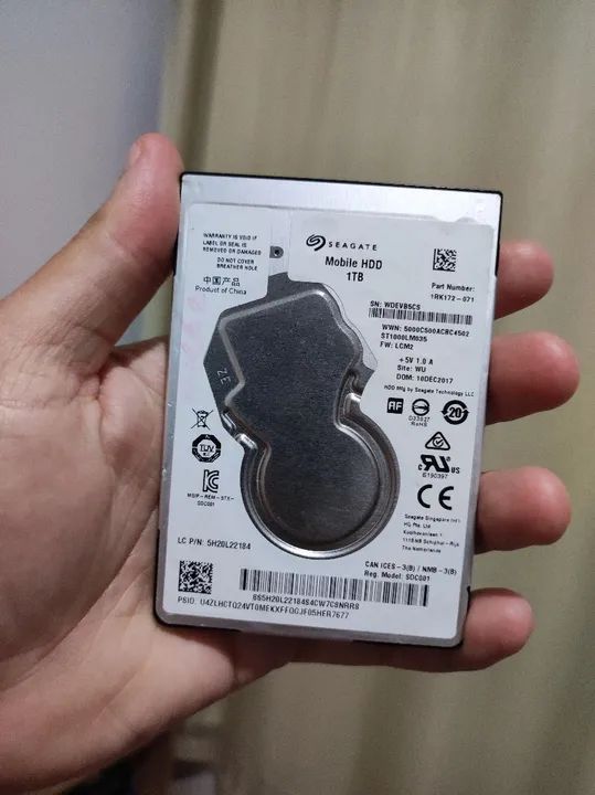 HD Externo Seagate Mobile 1TB PRECO PRA VENDER LOGO 
