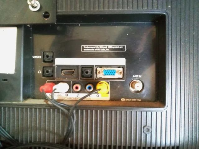  Tv Sangsung TruSurround HD/SRS p conserto ou retirada de peças, Suporte e Controle Remoto - Foto 2