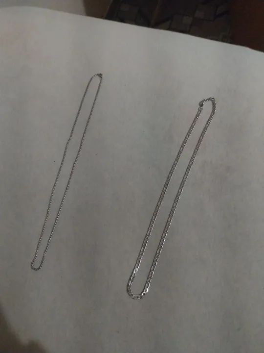 CORRENTINHAS EM AÇO INOXIDÁVEL - Usadas - Foto 4