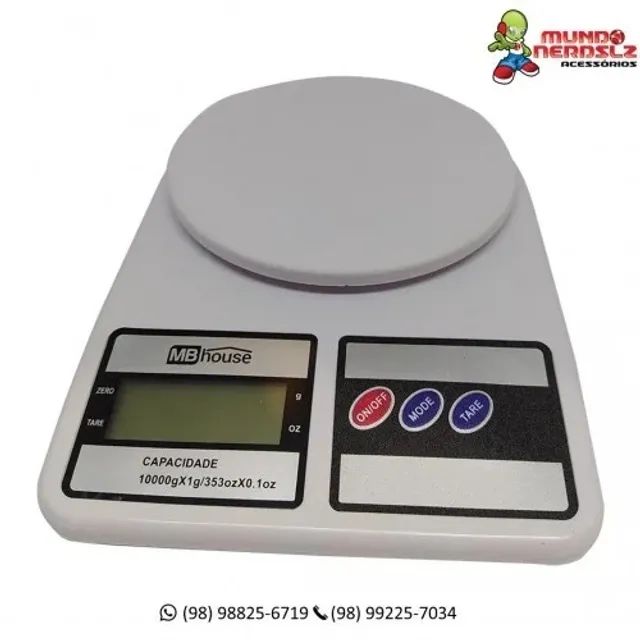 Balança Digital de Cozinha Precisão 1g a 10Kg - MBhouse em São Luís ma - Foto 2
