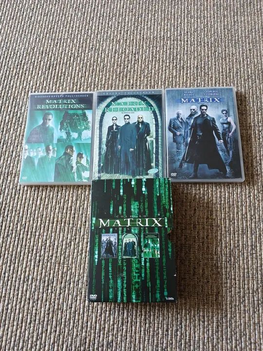 Coleção Completa The Matrix - Box com 5 Dvds