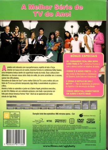 DVD - Betty a feia / Ugly Betty  / 1° temporada / Caixa com 6 DVDS - Foto 2