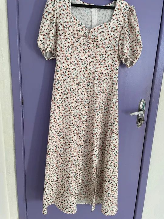 Vestido florido longo  - Foto 4