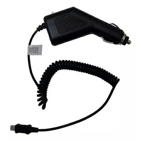 Carregador veicular para celulares V8  cabo Espiral - Foto 2