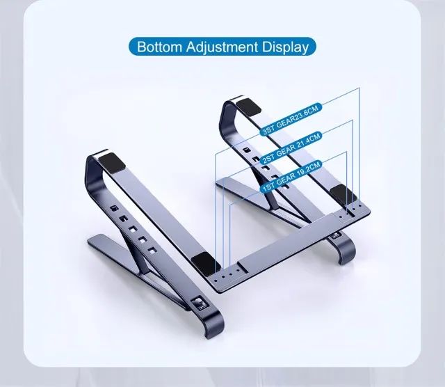 Suporte Metal Hagibis Para Notebook - Foto 3