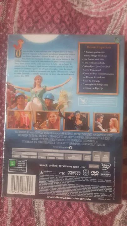 DVD Encantada - Walt Disney - Novo - Foto 2