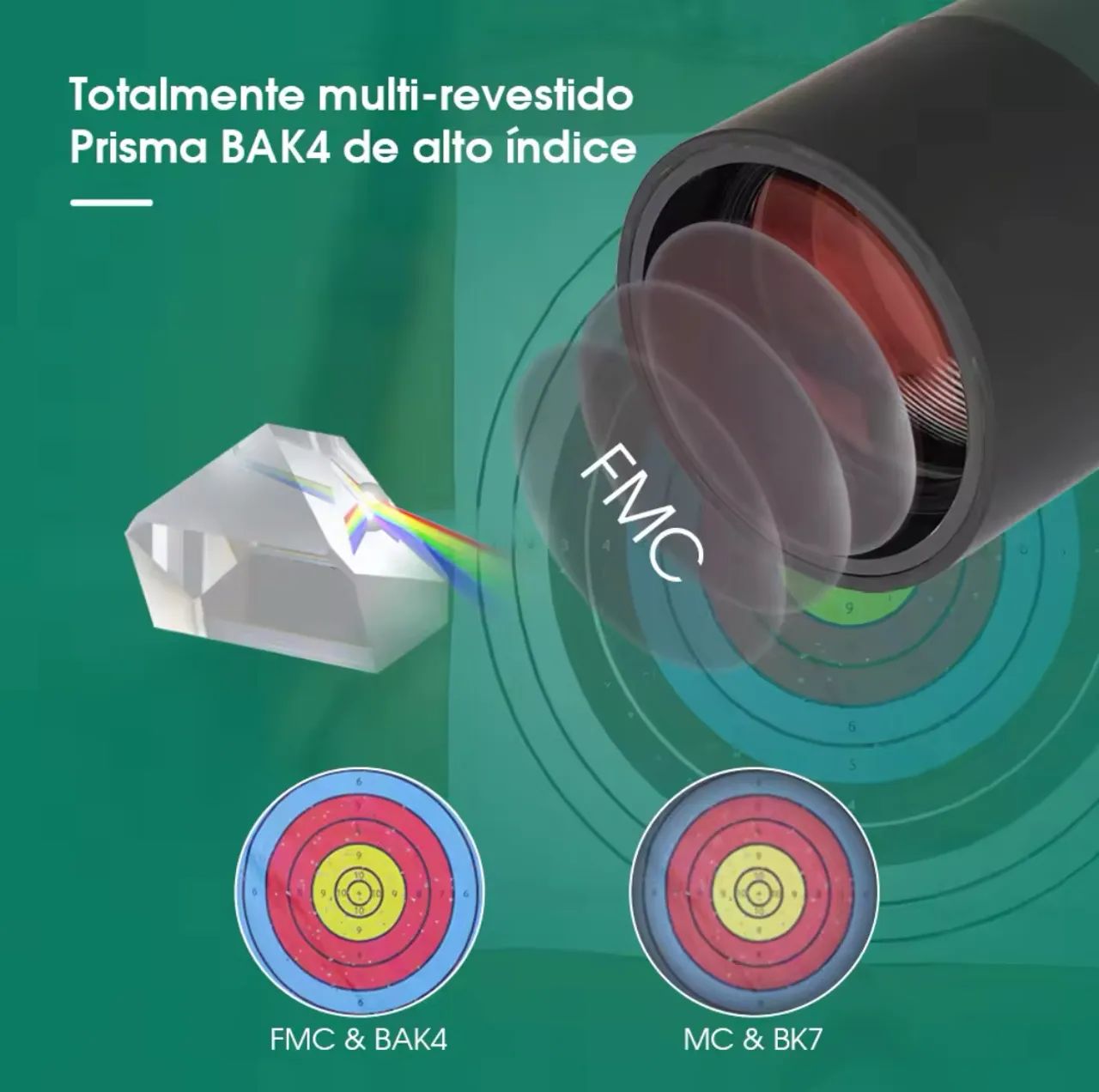 Luneta com Tripé Telescópio SV28 SVBony 25-75x70 - Foto 4